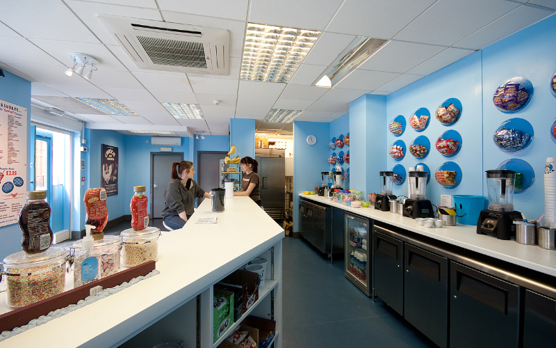 Lincoln St Marks store Interior